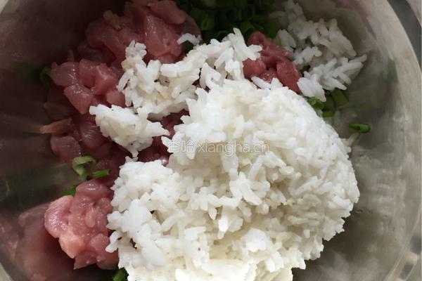 瘦肉米饼的做法图解2