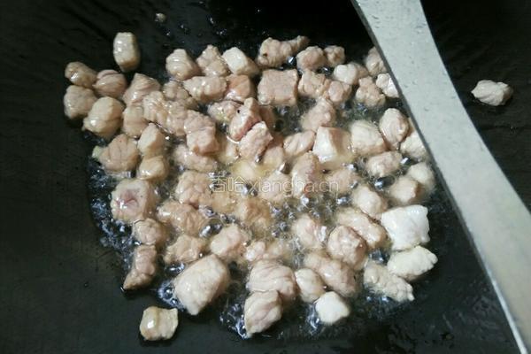 黄豆炒青椒的做法图解4