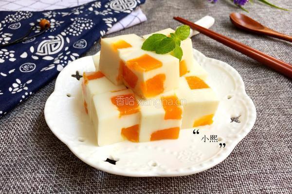 椰汁芒果糕的做法图解10