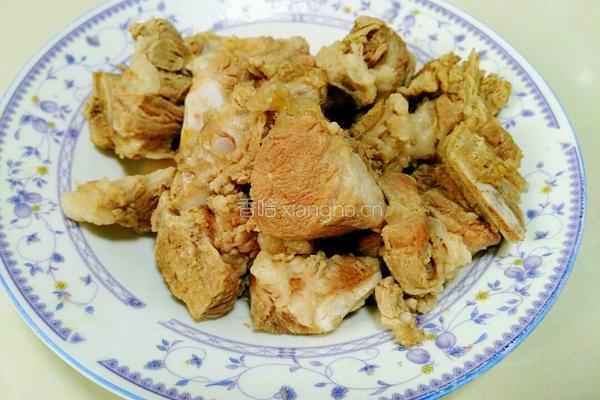 甲鱼烧排骨的做法图解5