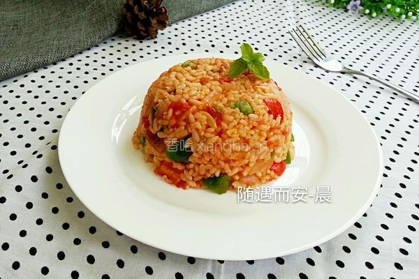 西班牙风情炒饭的做法图解13