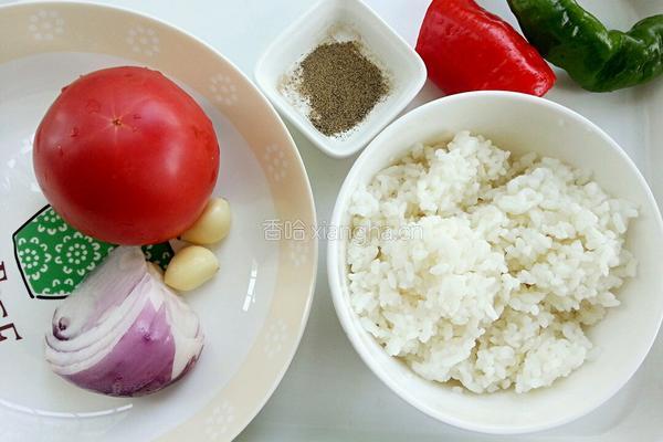 西班牙风情炒饭的做法图解1
