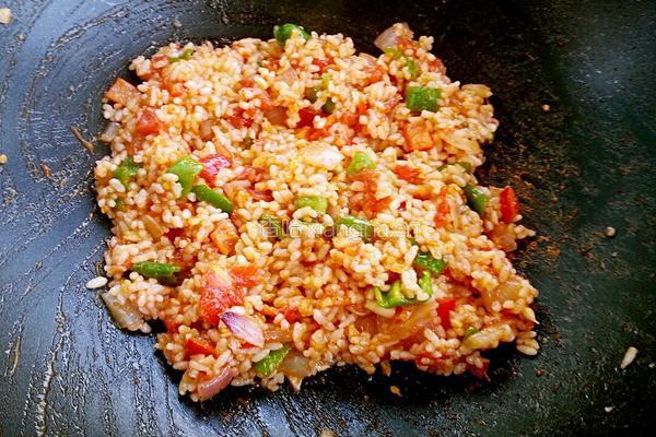西班牙风情炒饭的做法图解11