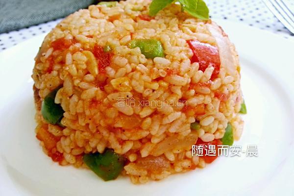 西班牙风情炒饭的做法图解12