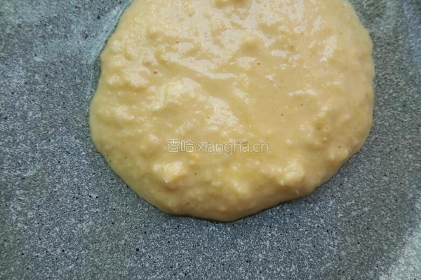 黄煎玉米饼的做法图解6