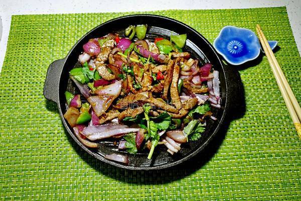 铁板牛肉的做法图解7