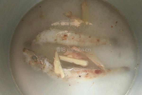 沙丁鱼粥的做法图解3