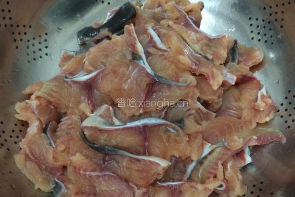 沸腾水煮鱼的做法图解1