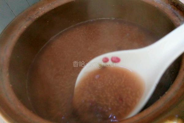 小米红豆粥的做法图解7