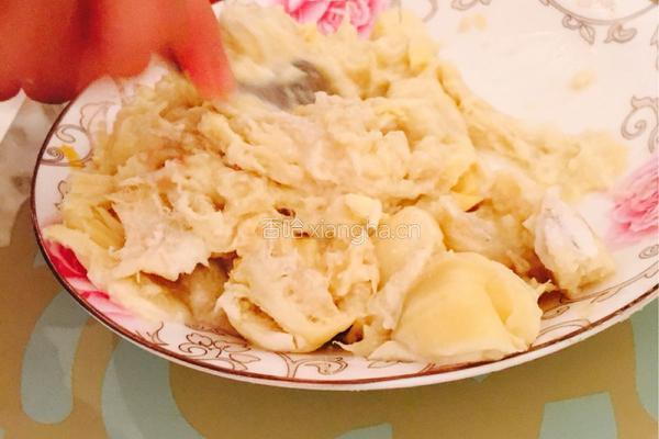 榴莲酥的做法图解3