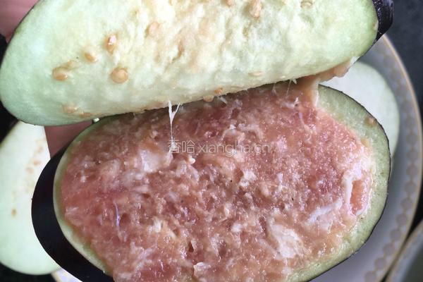 蒜香茄饼的做法图解3