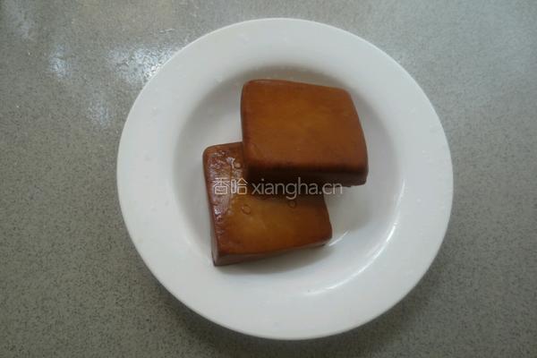 青椒香干肉丝的做法图解1