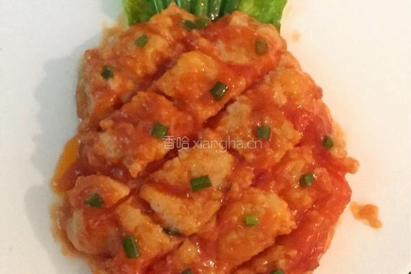 菠萝鱼的做法图解11
