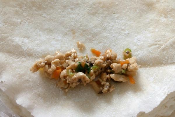 鸡肉春卷的做法图解7