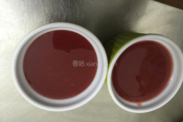 双色荔枝果冻的做法图解5