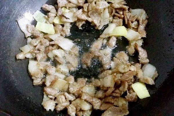 老干妈小炒肉的做法图解4