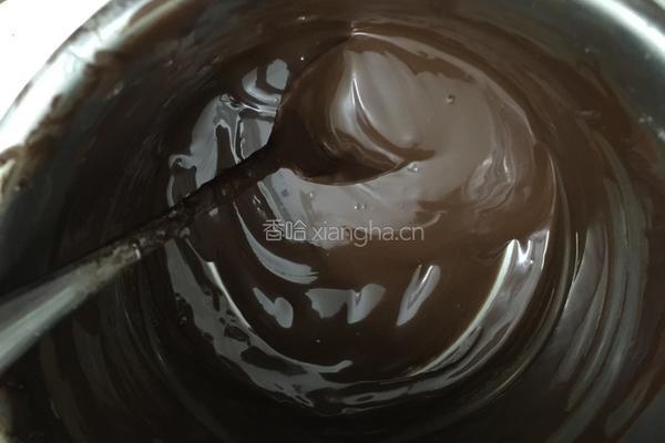 抹茶巧克力的做法图解4
