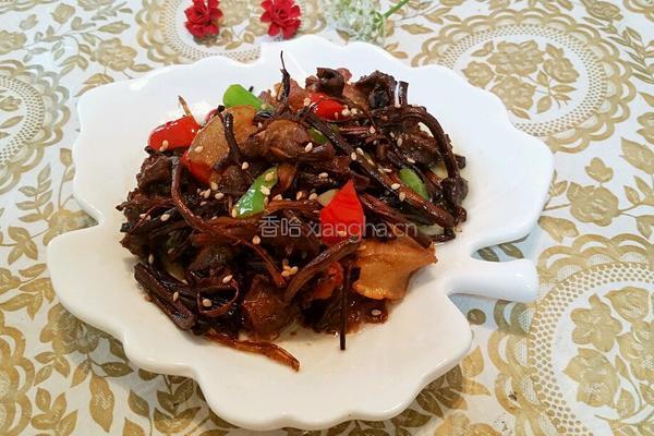 干锅茶树菇的做法图解8