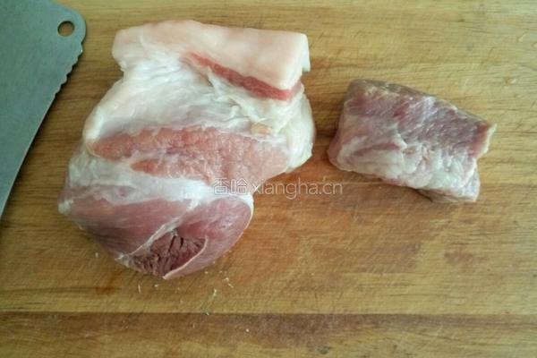 干炸肉丸子的做法图解2