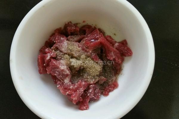西红柿茄子烧牛肉的做法图解3