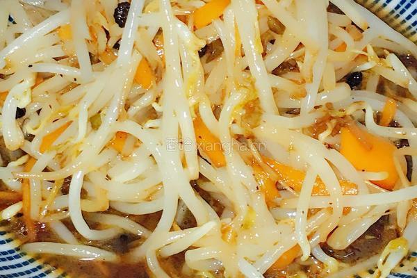 醋溜豆芽的做法图解7