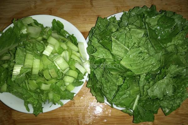 小白菜炖冻豆腐的做法图解5