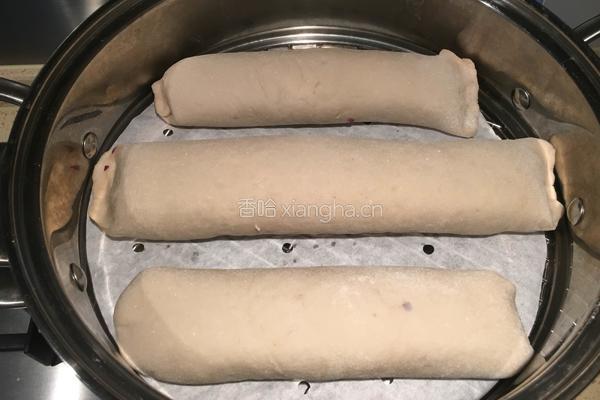 黑豆浆紫甘蓝肉龙的做法图解15