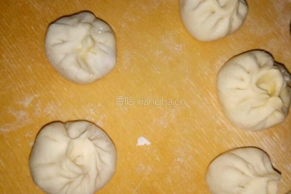 胡萝卜肉包子的做法图解2