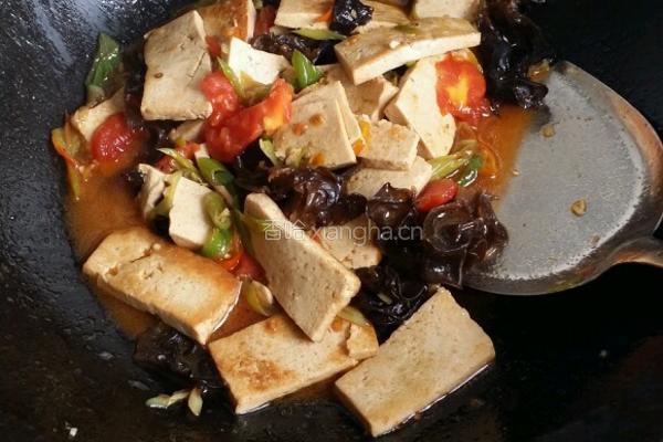 蚝油豆腐木耳的做法图解5
