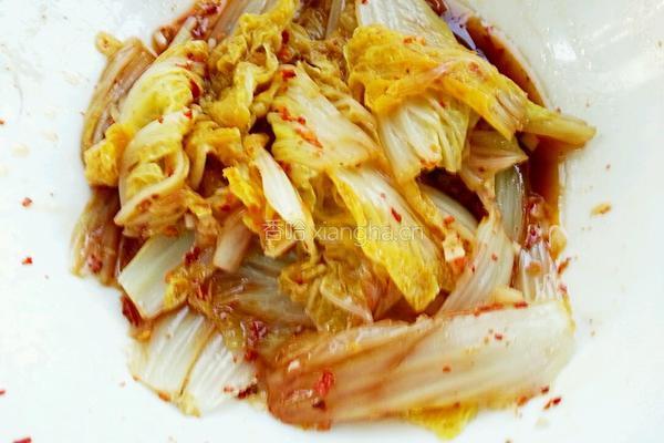 油泼白菜的做法图解12