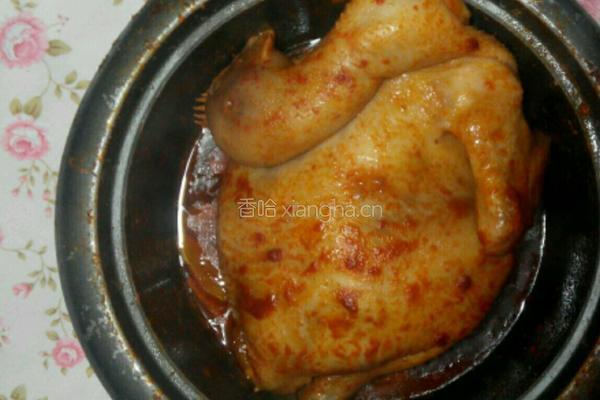 电饭煲烤鸡的做法图解7