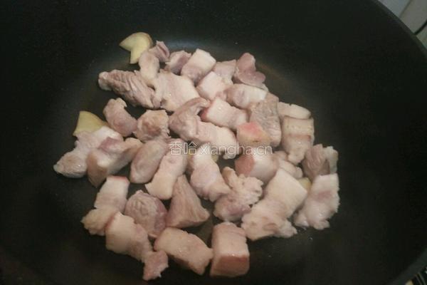 豆豉海蛎焖肉的做法图解3