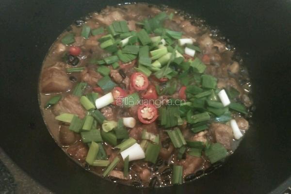 豆豉海蛎焖肉的做法图解6