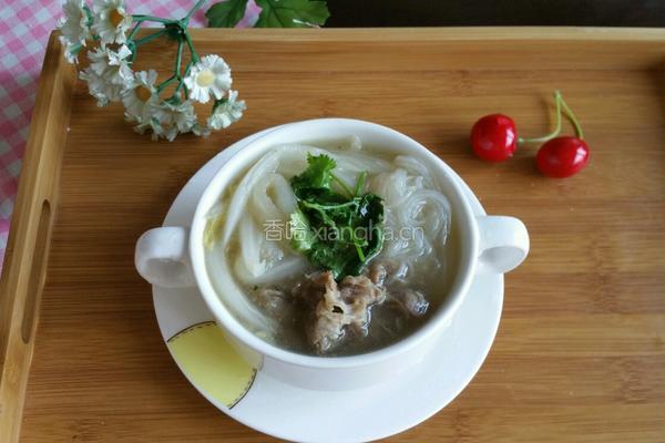 白菜粉丝羊肉汤的做法图解6