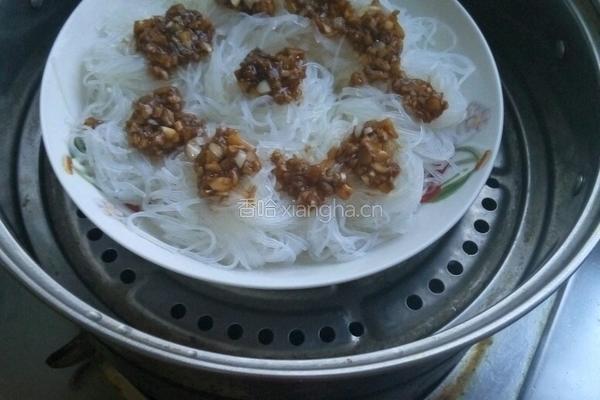 蒜蓉蒸粉丝的做法图解8