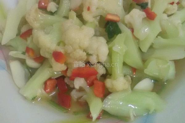 凉拌菜花的做法图解3