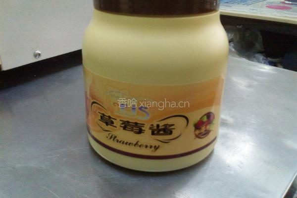 草莓果酱一熔岩芝士饭(堡)的做法图解7