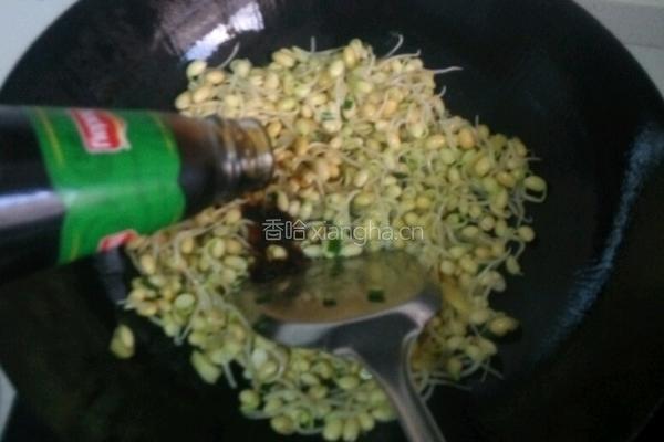 韭菜豆芽炒粉丝的做法图解5