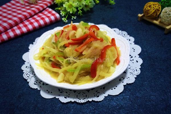 土豆丝卷饼的做法图解8