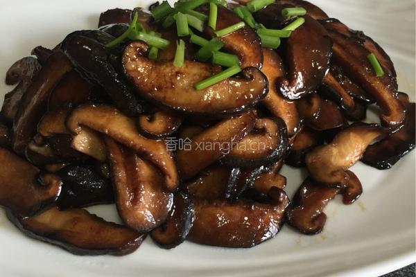 油焖香菇的做法图解6