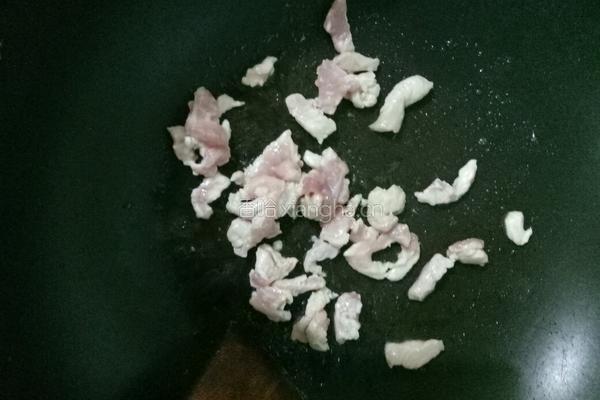 青菜榨菜肉丝汤的做法图解4
