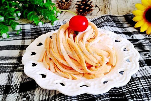 自制蔬菜面条的做法图解15