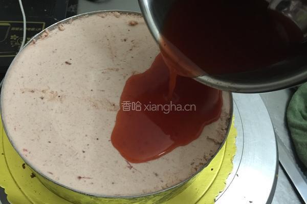 酸奶树莓慕斯蛋糕的做法图解8