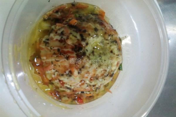 芒果汁一熔岩芝士饭(堡)的做法图解19