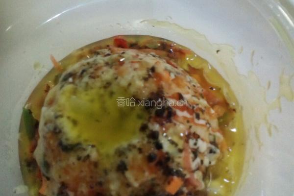 芒果汁一熔岩芝士饭(堡)的做法图解20