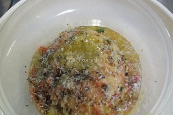 芒果汁一熔岩芝士饭(堡)的做法图解22