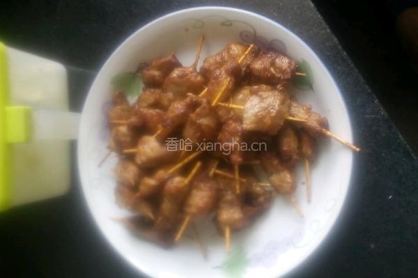 牙签肉的做法图解3