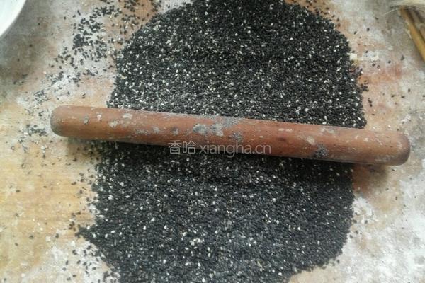 芝麻馅饼的做法图解4