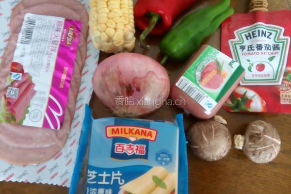 夏威夷披萨的做法图解7