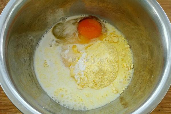 玉米煎饼的做法图解2
